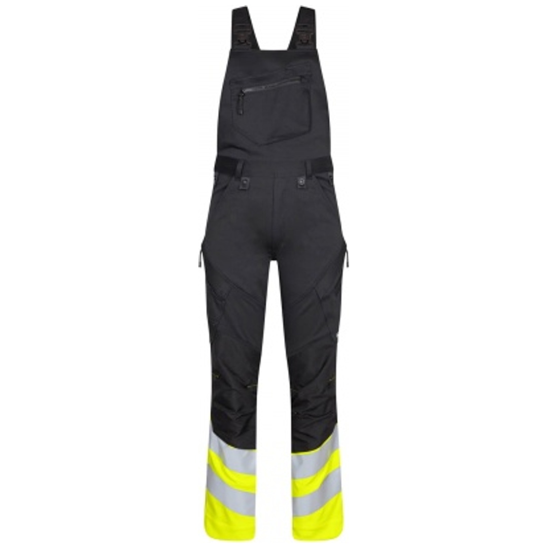 ENGEL Warnschutz Latzhose Safety 3546-314-2038 Gr. 44 schwarz/gelb
