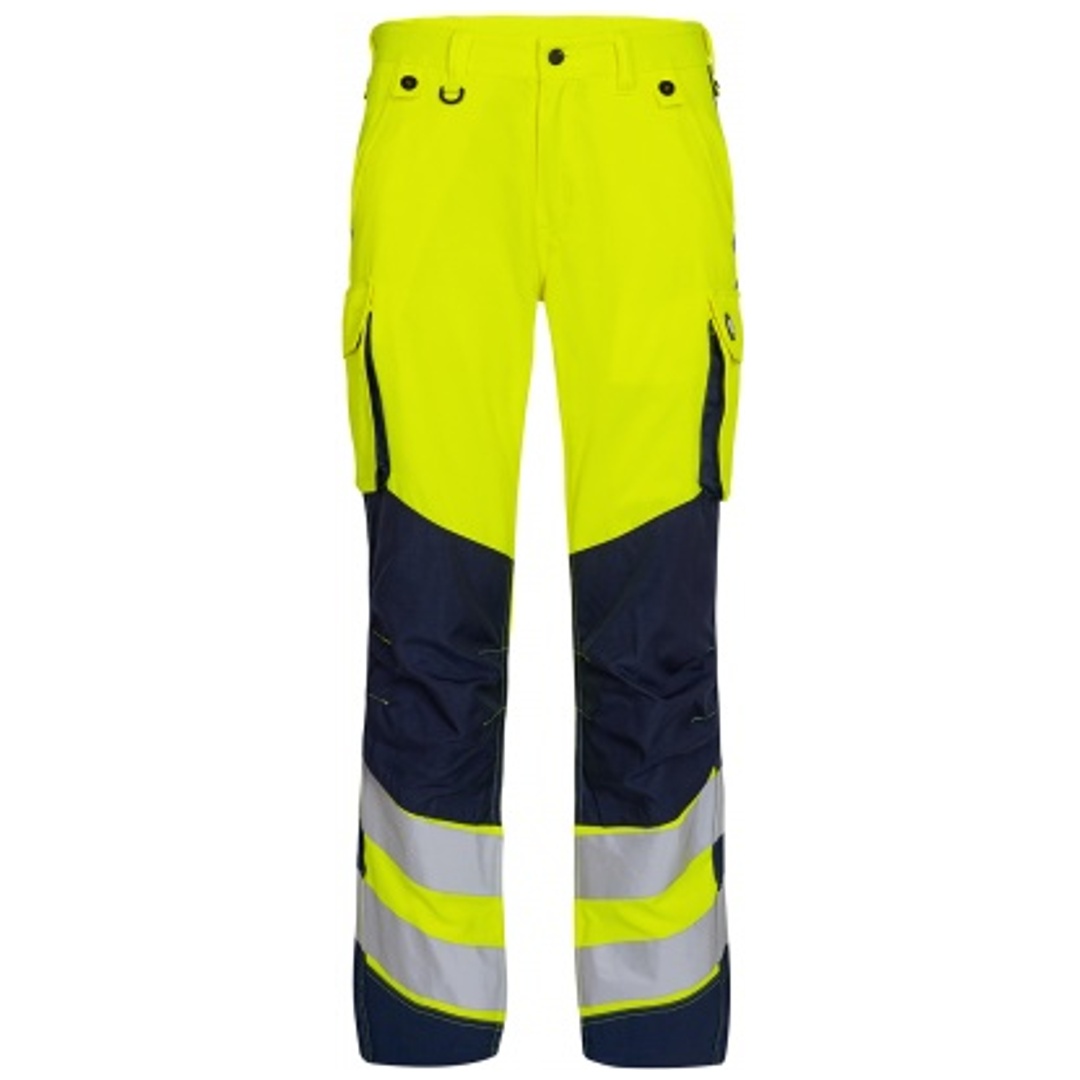 ENGEL Warnschutz Bundhose Safety Light 2545-319-38165 Gr. 48 gelb/blue ink