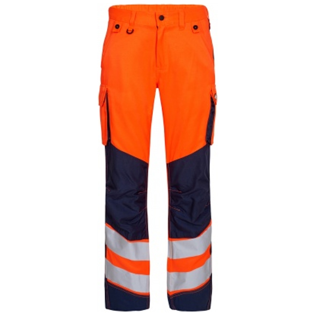 ENGEL Warnschutz Bundhose Safety Light 2545-319-10165 Gr. 24 orange/blue ink
