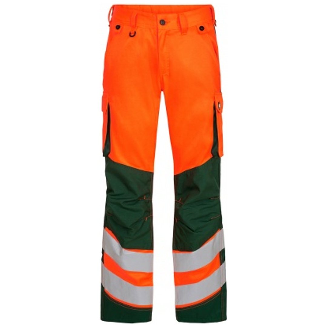 ENGEL Warnschutz Bundhose Safety Light 2545-319-101 Gr. 72 orange/grün