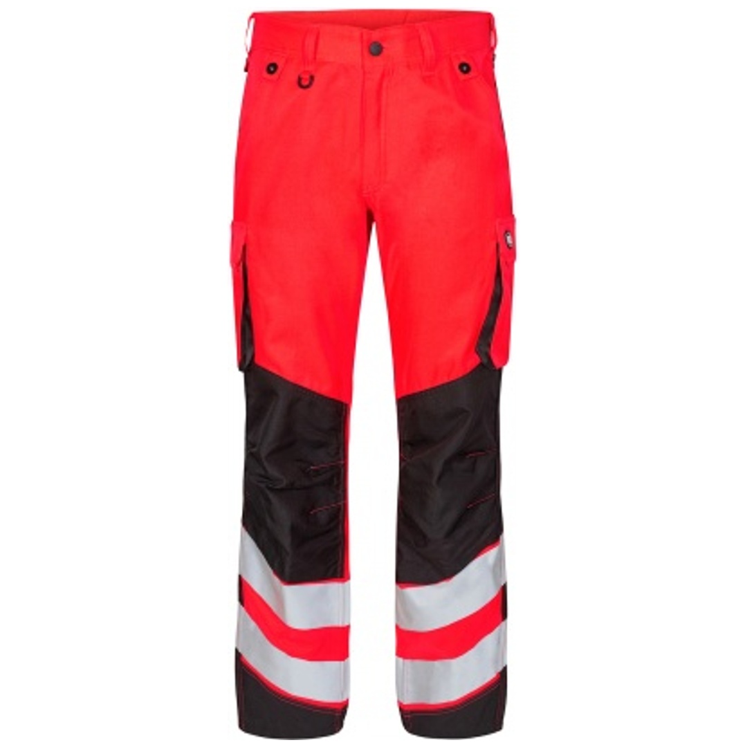 ENGEL Warnschutz Bundhose Safety Light 2545-319-4720 Gr. 110 rot/schwarz