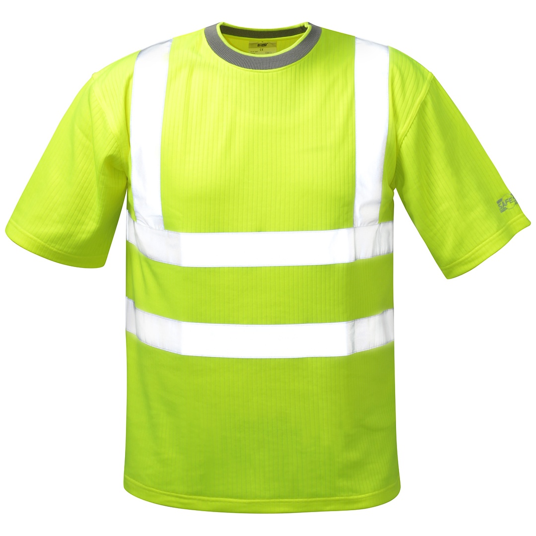 Safestyle Warnschutz T-Shirt Steven S gelb