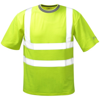 Safestyle STEVEN WARNSCHUTZ-T-SHIRT GELB Gr. 0-S (46/48) 22697-0 Gr. 0-S (46/48)