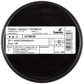 LUKAS Schleifpaste SP-1 Korn 120, mittel