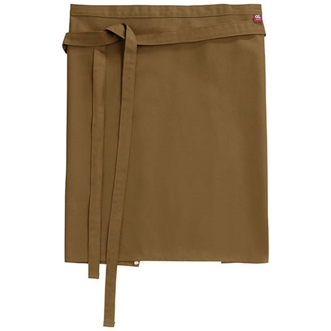 CG Workwear Bistroschürze Roma 50 x 78 cm caramel