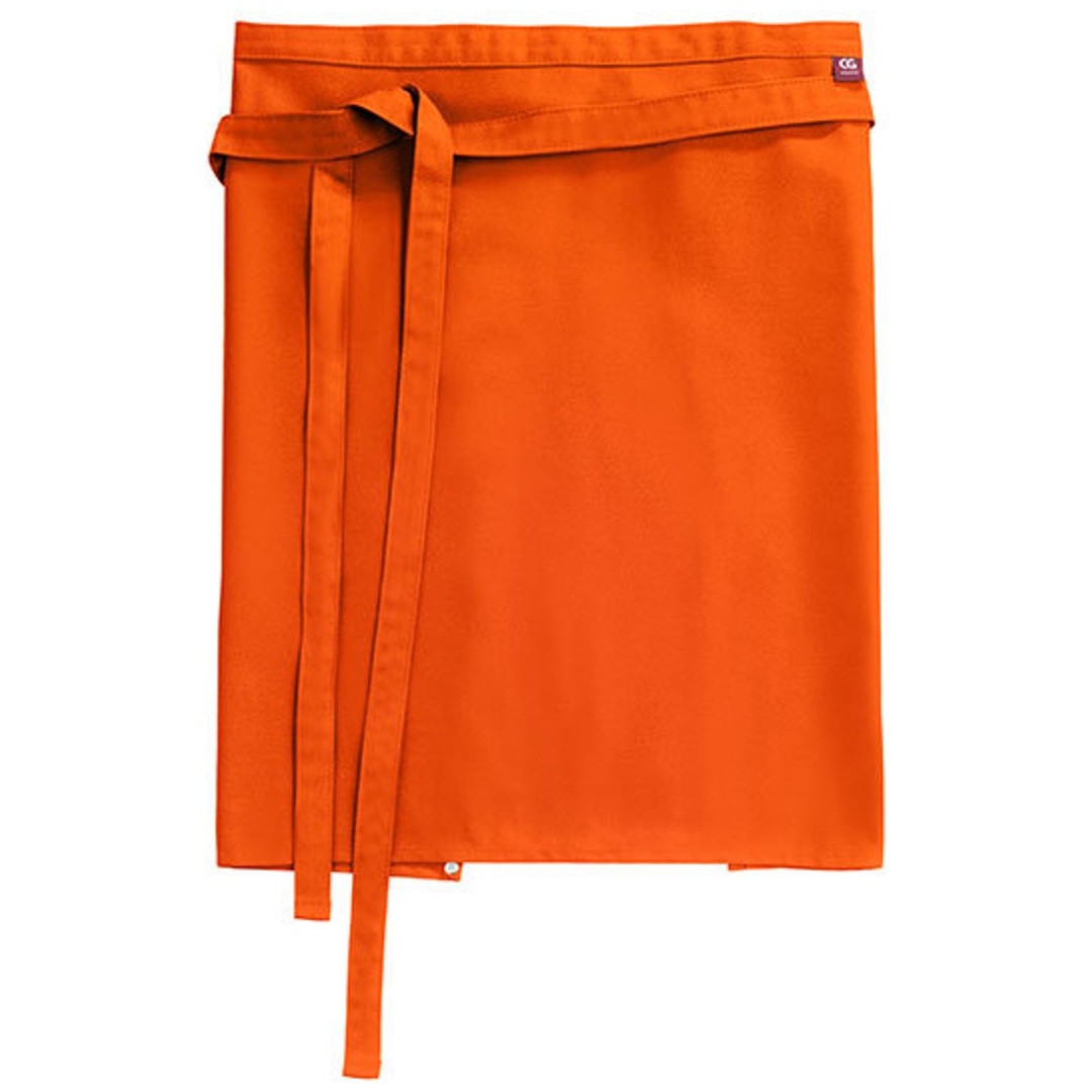 CG Workwear Bistroschürze Roma 50 x 78 cm orange