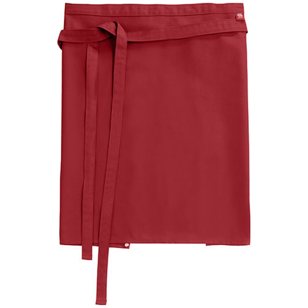 CG Workwear Bistroschürze Roma 50 x 78 cm red