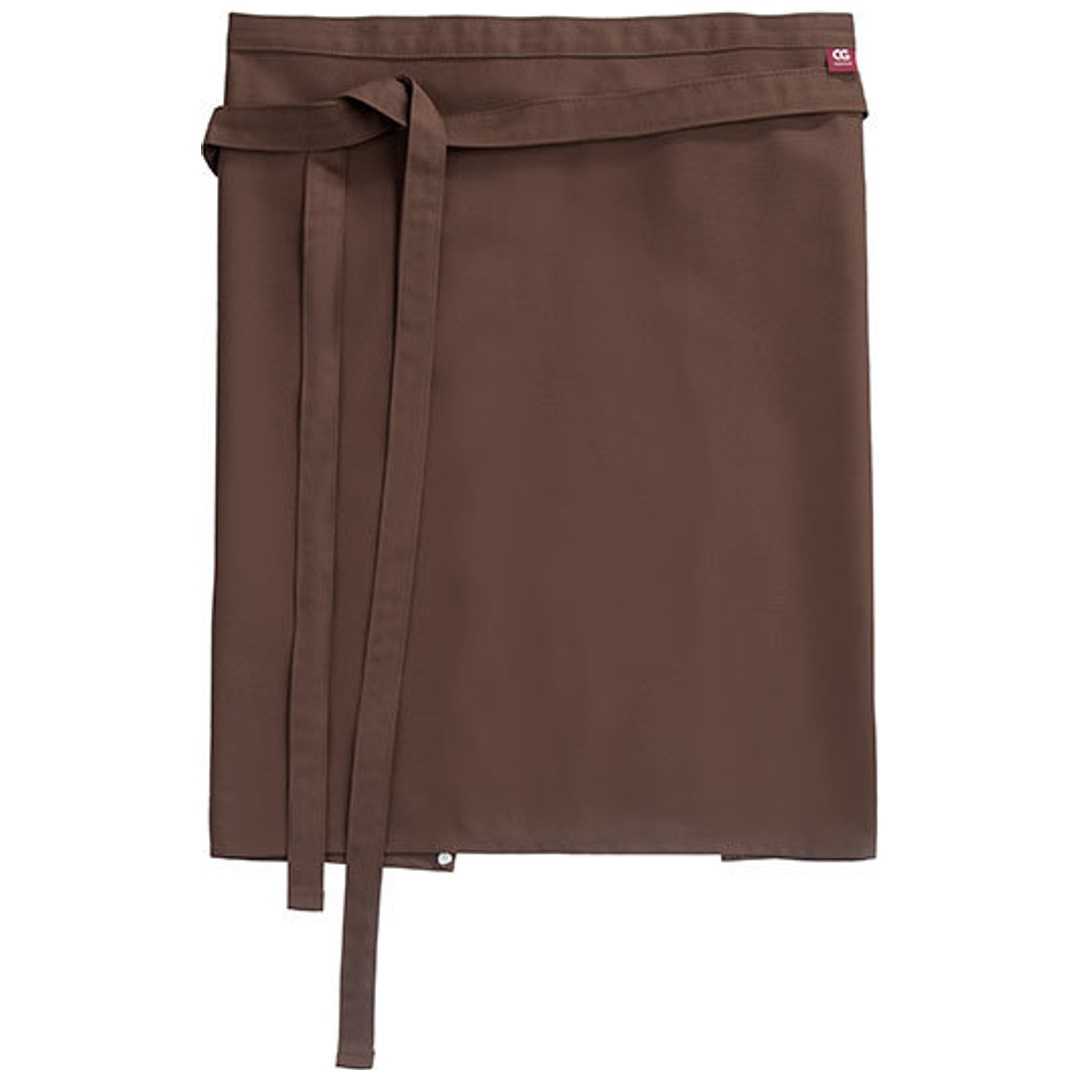 CG Workwear Bistroschürze Roma 50 x 78 cm toffee
