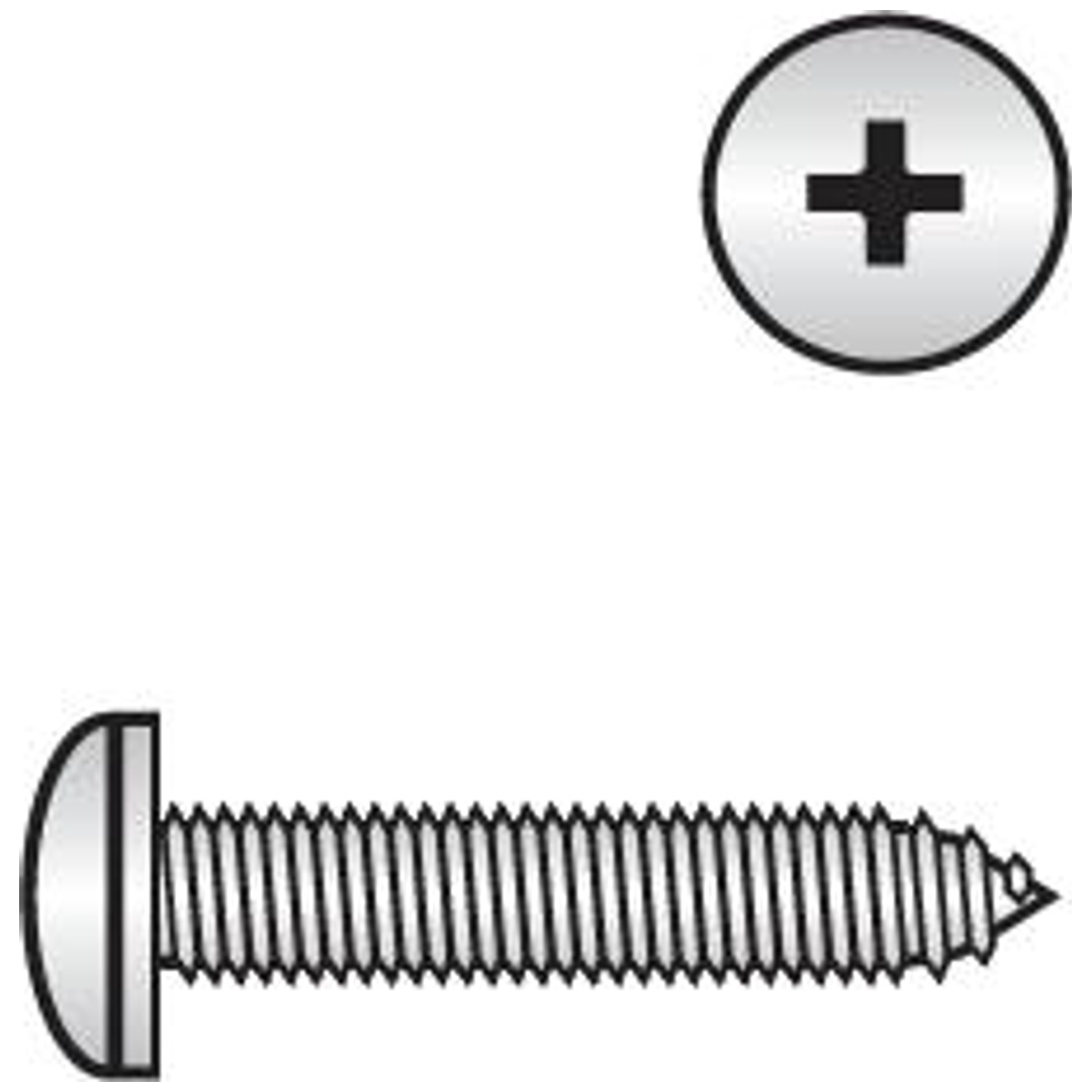 Reidl DIN 7981 Linsenkopf-Blechschrauben Kreuzschlitz Phillips Form C 4,2 x 100 A4 blank