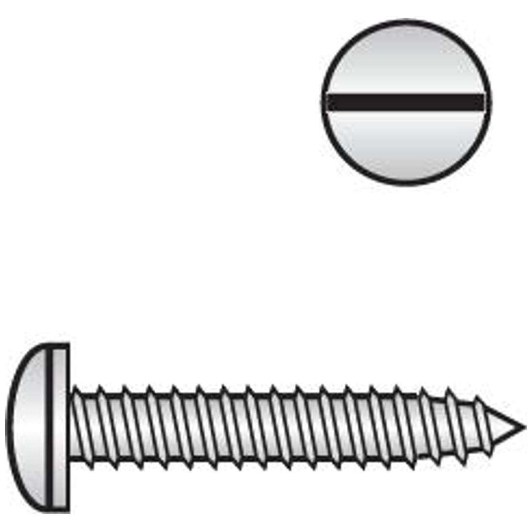 Reidl DIN 96 Holzschrauben, 6 x 30, A4 blank, Linsenkopf mit Schlitz