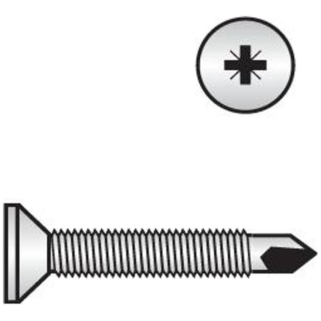 Reidl DIN 7504 Bohrschrauben - Blechgewinde 5,5 x 35, Kreuzschlitz Pozidrive, A4, Form M, Linsenkopf