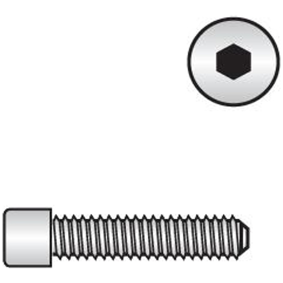 DIN-7500-Gewindefurchende-Schrauben-Zylinderkopf-Innensechskant-Form-E-Stahl-geh