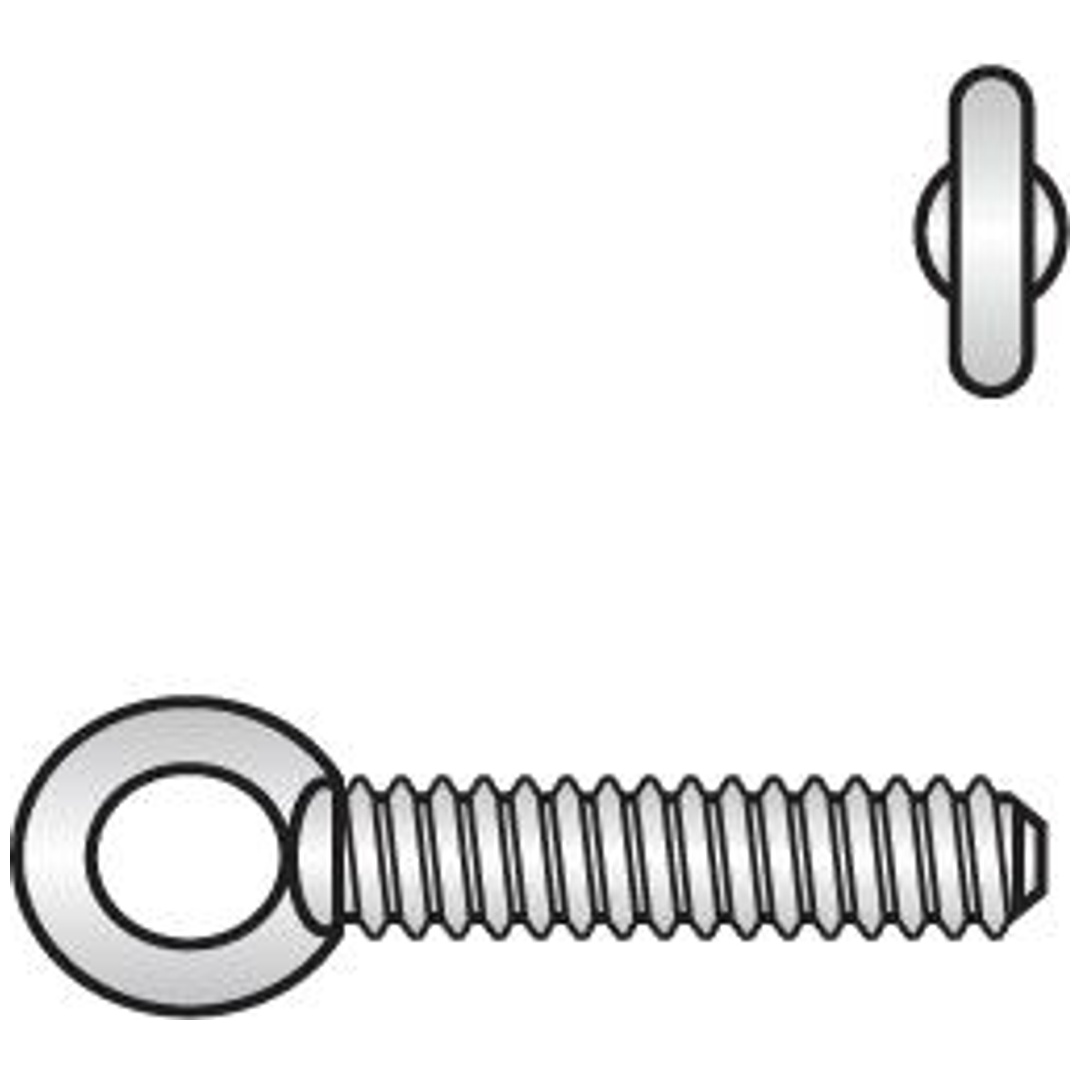 Reidl DIN 580 Ringschrauben M 6, A4 blank, gegossen
