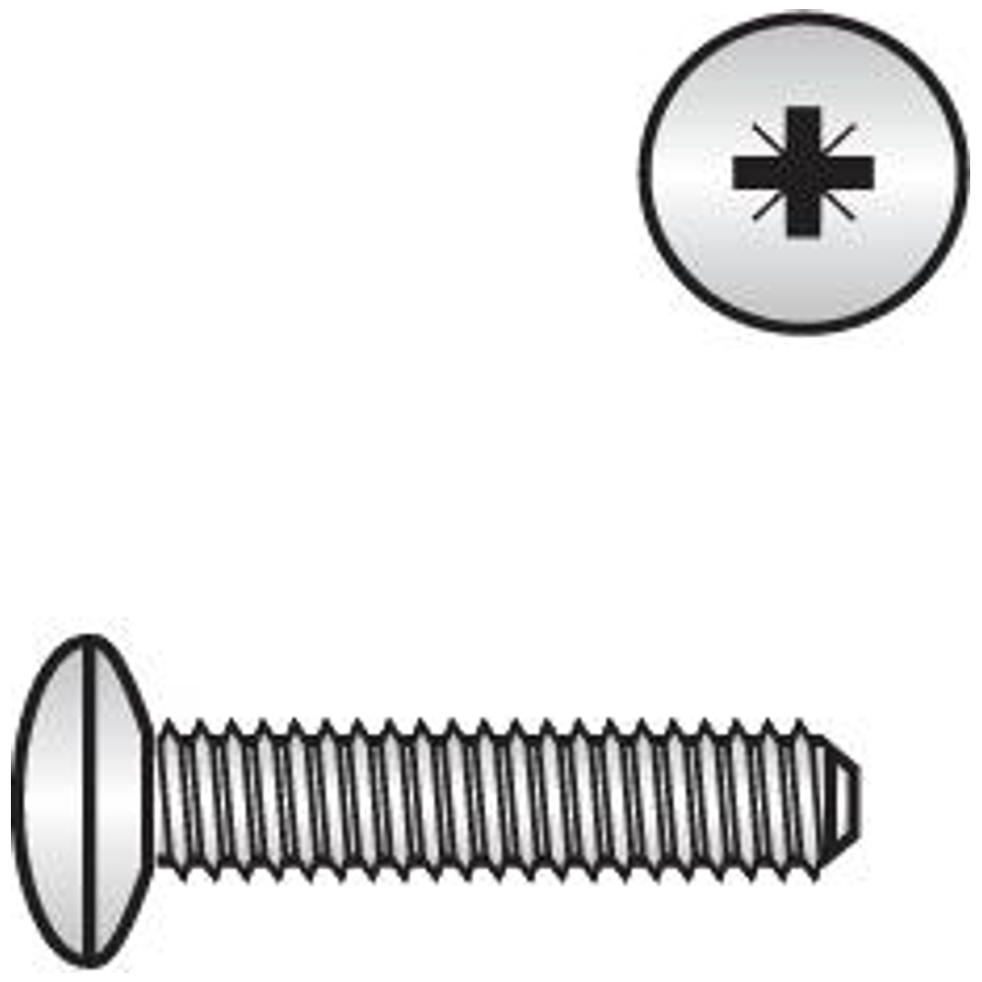 Reidl DIN 7500 Gewindefurchende Schr. Form CE, 6 x 25, Kreuzschlitz Pozidrive, A2 blank, Linsenkopf