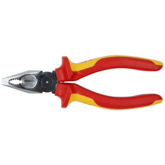 Knipex Kombizange isoliert mit Mehrkomponenten-Hüllen, VDE-geprüft verchromt 160 mm