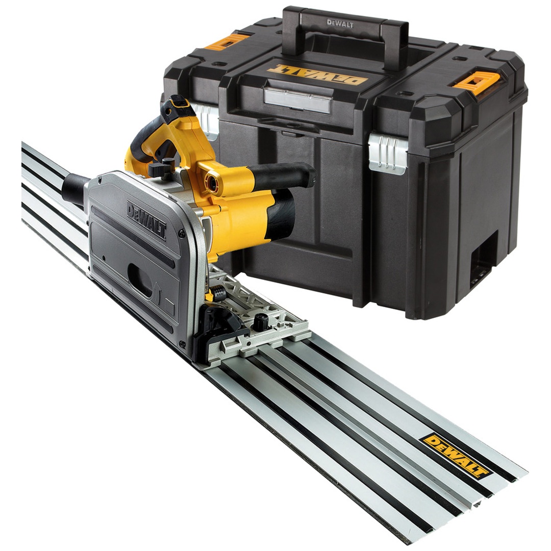 DeWalt Tauchkreissägenset Incl. Führungsschien