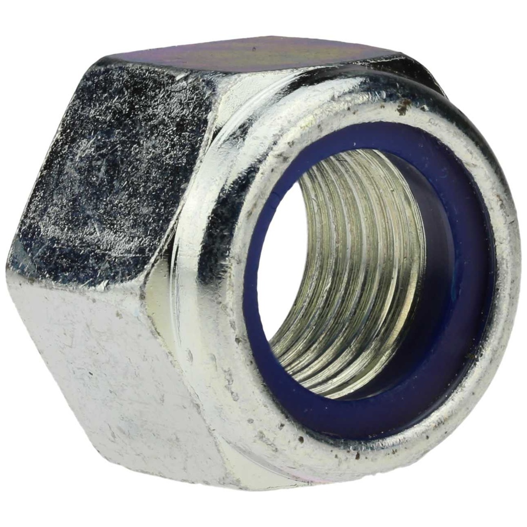 Reidl DIN 982 Sechskantmuttern mit Klemmteil M 10, A4 blank, hohe Form, nichtmetall. Einsatz