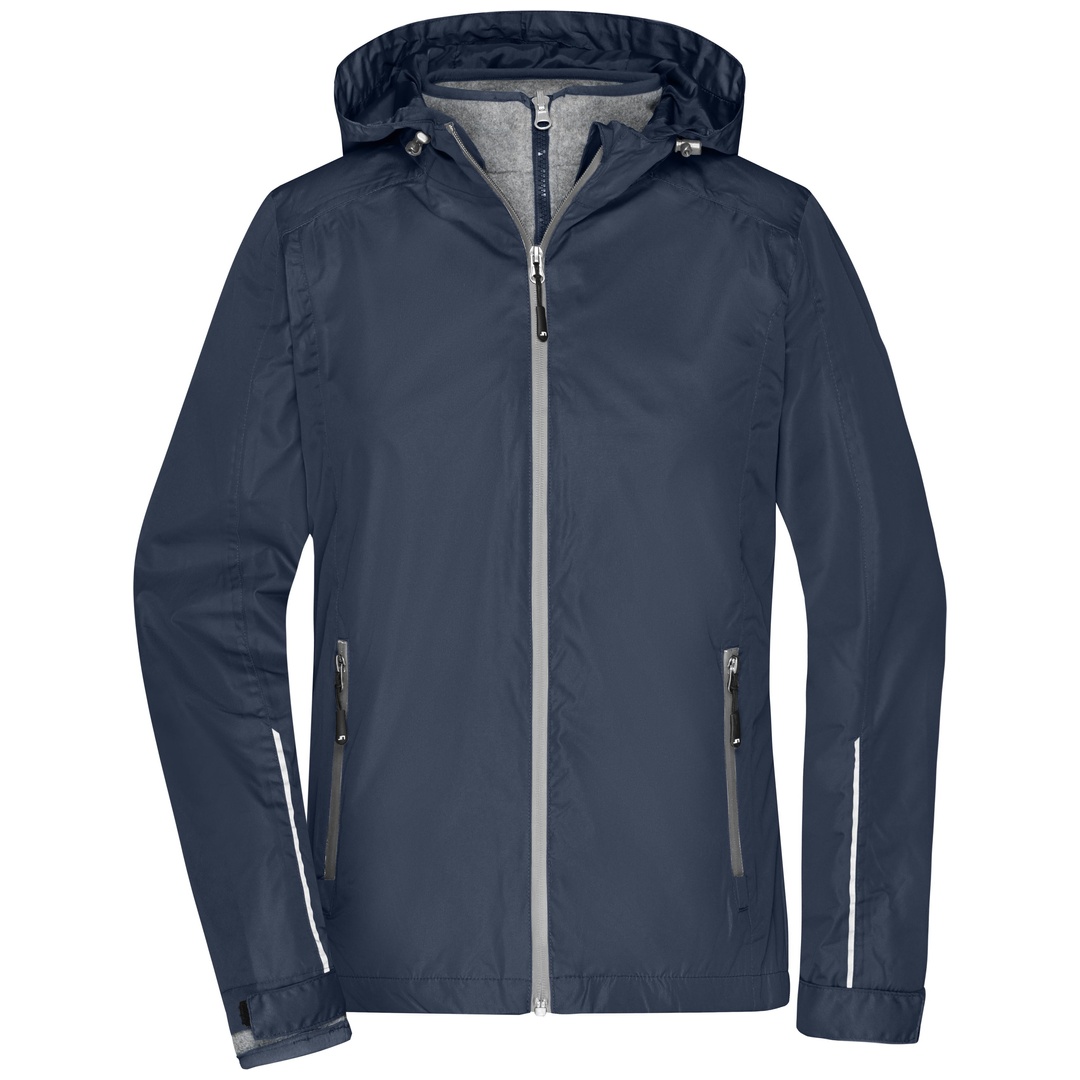 James & Nicholson Funktionelle Doppeljacke Damen JN1153 Gr. XS navy/silber