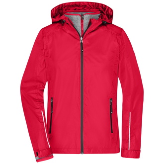 James & Nicholson Funktionelle Doppeljacke Damen JN1153 Gr. L red/black