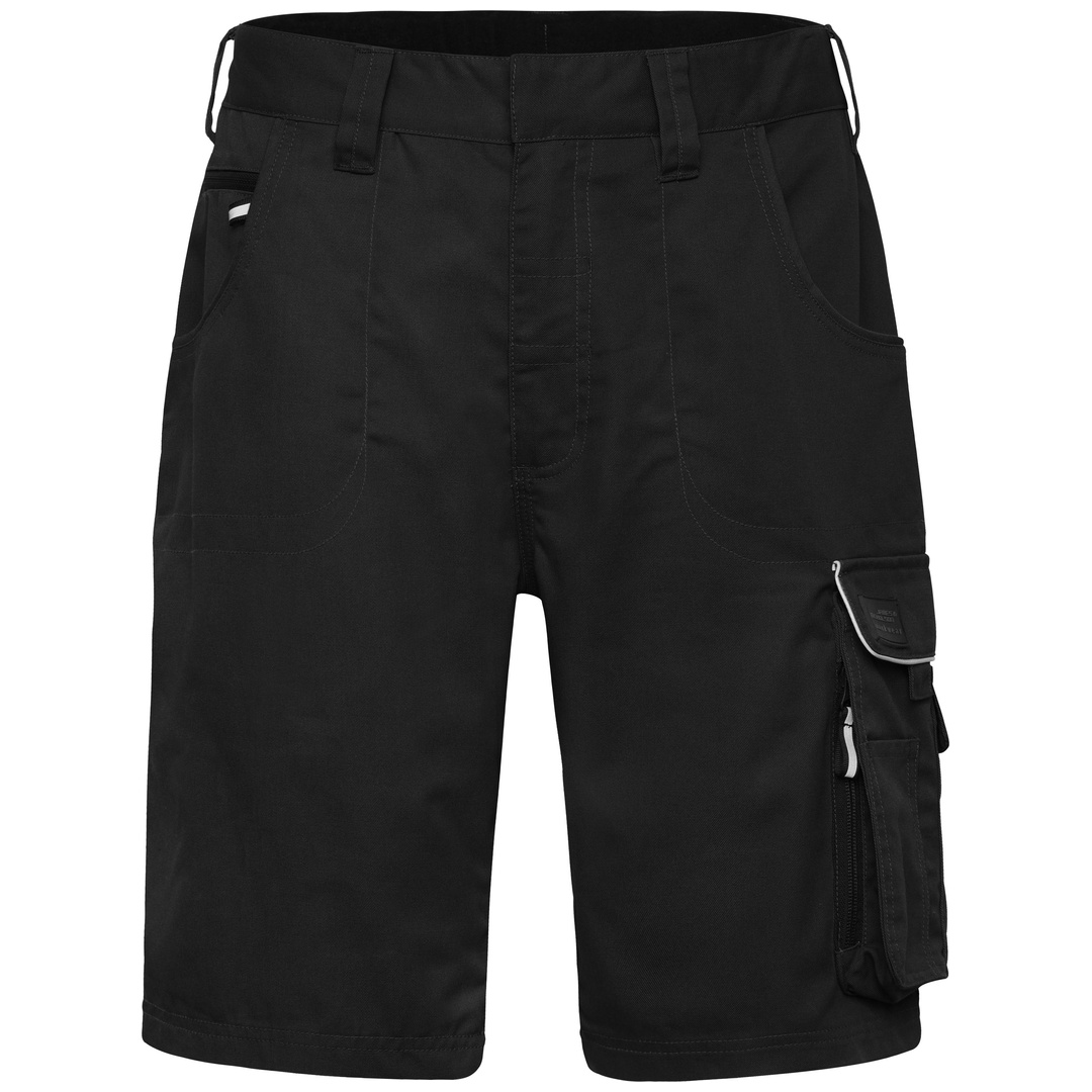 James & Nicholson Workwear Bermuda Solid JN880 Gr. 54 black