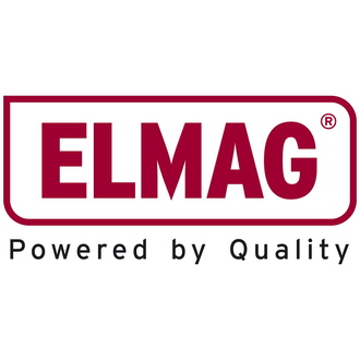 ELMAG HD-Doppelnippel 'Stahl verzinkt', AG 3/8' x AG 3/8', bis 400 bar, 1 x mit 60° Universaldichtkegel