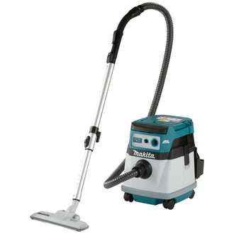 Makita Akku-Staubsauger 2x18V, 15 l, Nass/Trocken, L (ohne Akku, ohne Ladegerät)