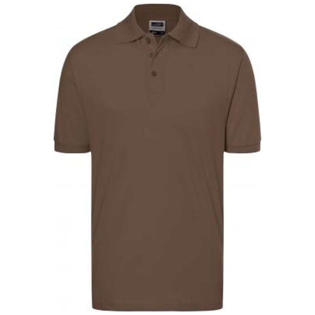 James & Nicholson Poloshirt Herren JN070 Gr. XL brown