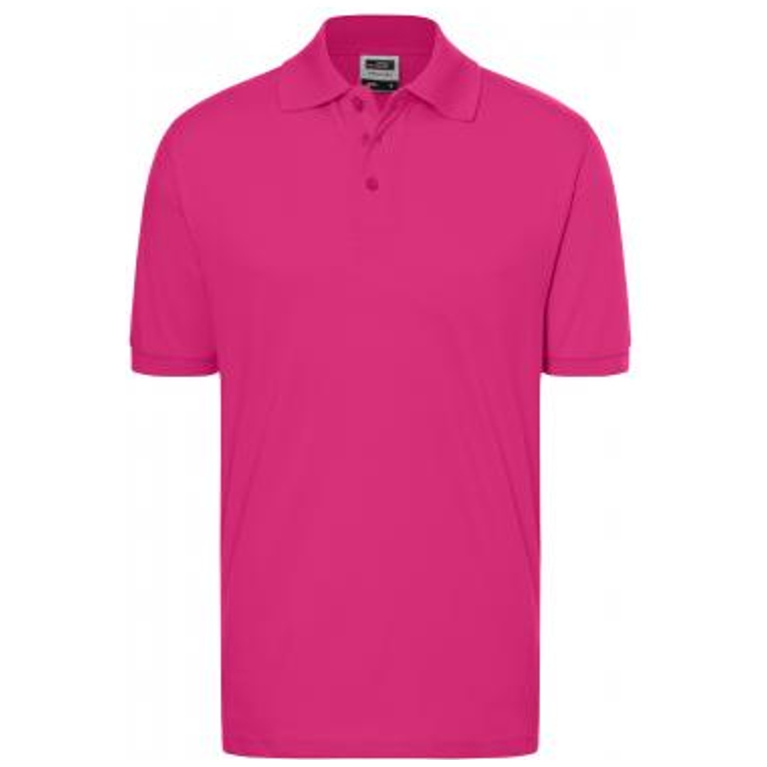 James & Nicholson Poloshirt Herren JN070 Gr. XL pink