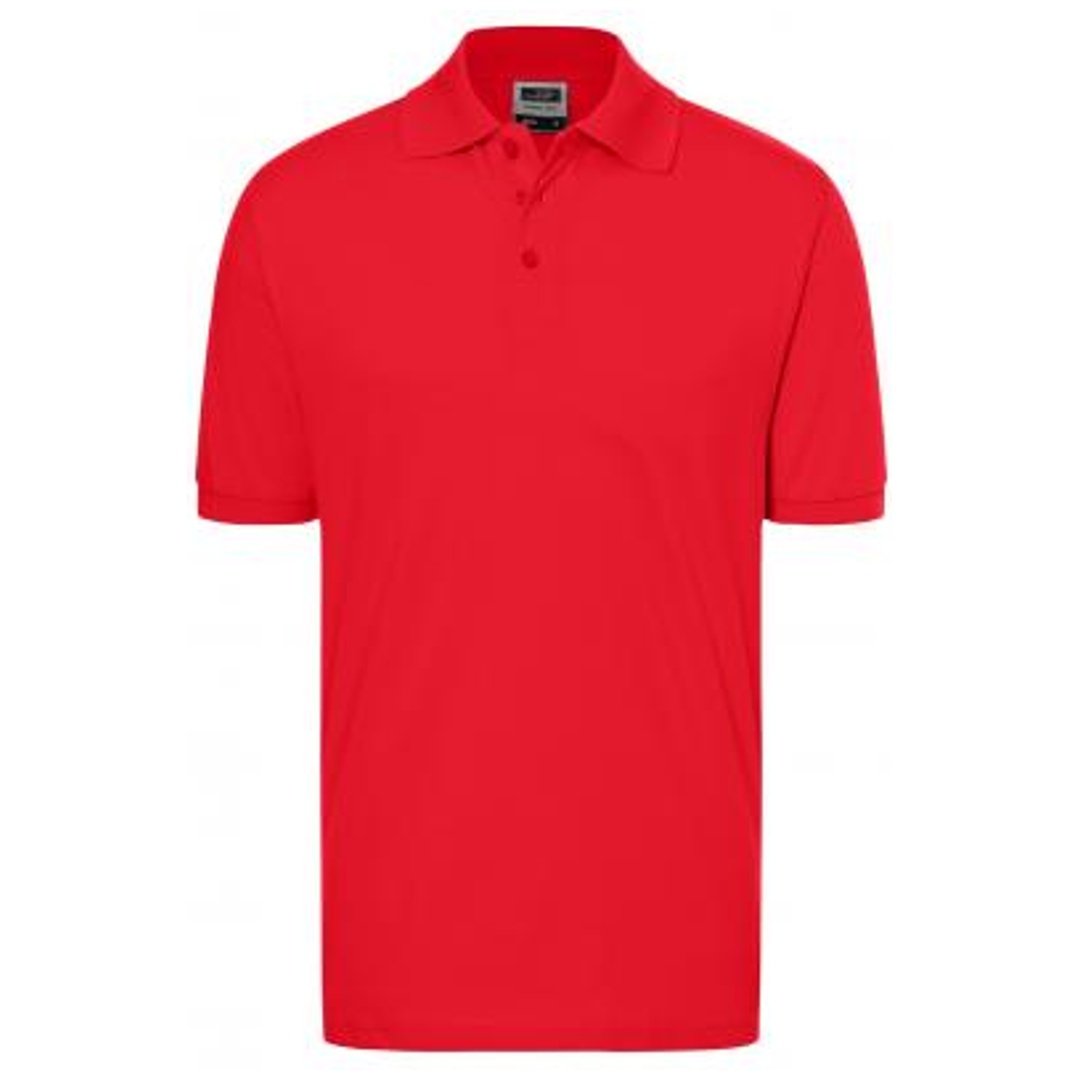 James & Nicholson Poloshirt Herren JN070 Gr. M signal-red