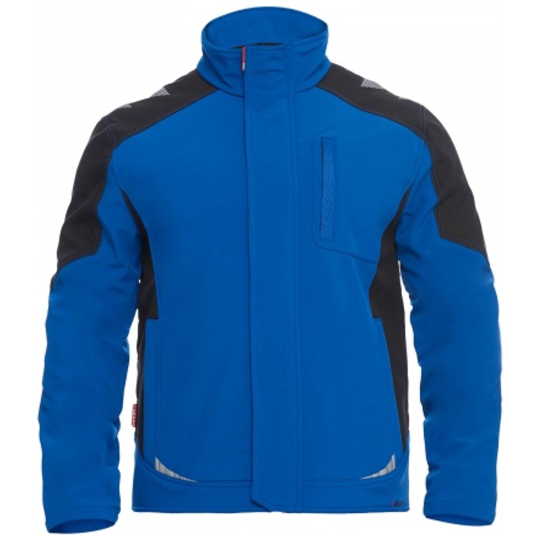 ENGEL Softshelljacke Galaxy 8810-229-73720 Gr. M surfer blue/schwarz