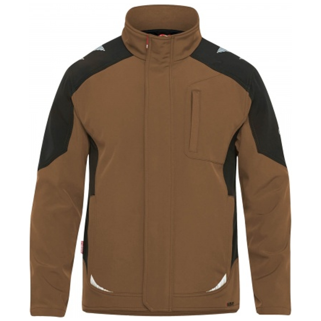 ENGEL Softshelljacke Galaxy 8810-229-4179 Gr. XL toffee brown/anthrazit grau