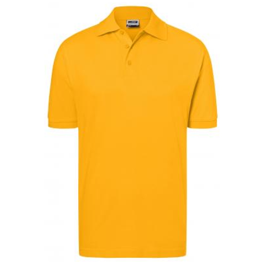 James & Nicholson Poloshirt Herren JN070 Gr. XL gold-yellow