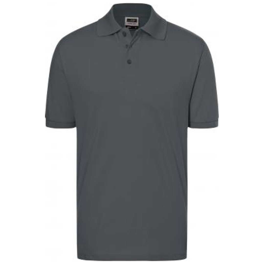 James & Nicholson Poloshirt Herren JN070 Gr. XL graphit