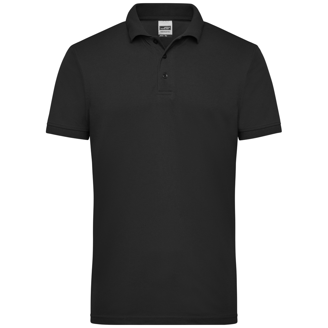 James & Nicholson Poloshirt Herren JN830 Gr. M black