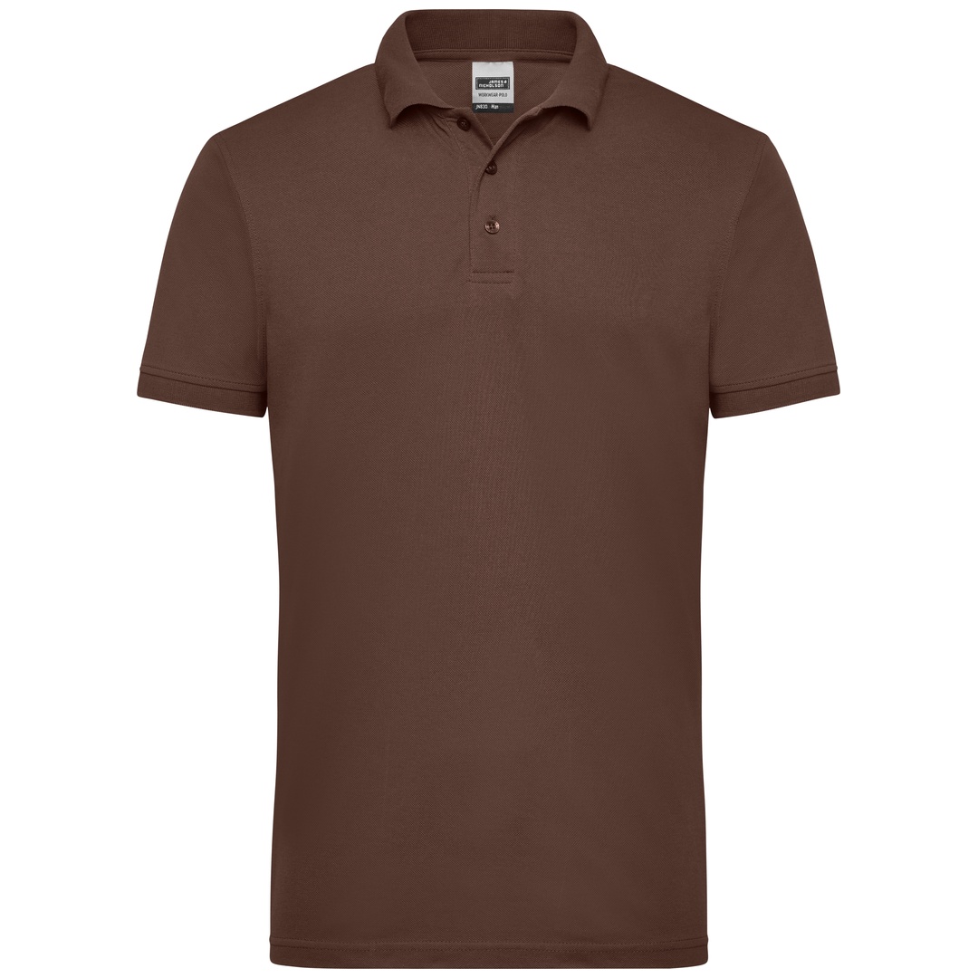 James & Nicholson Poloshirt Herren JN830 Gr. S brown