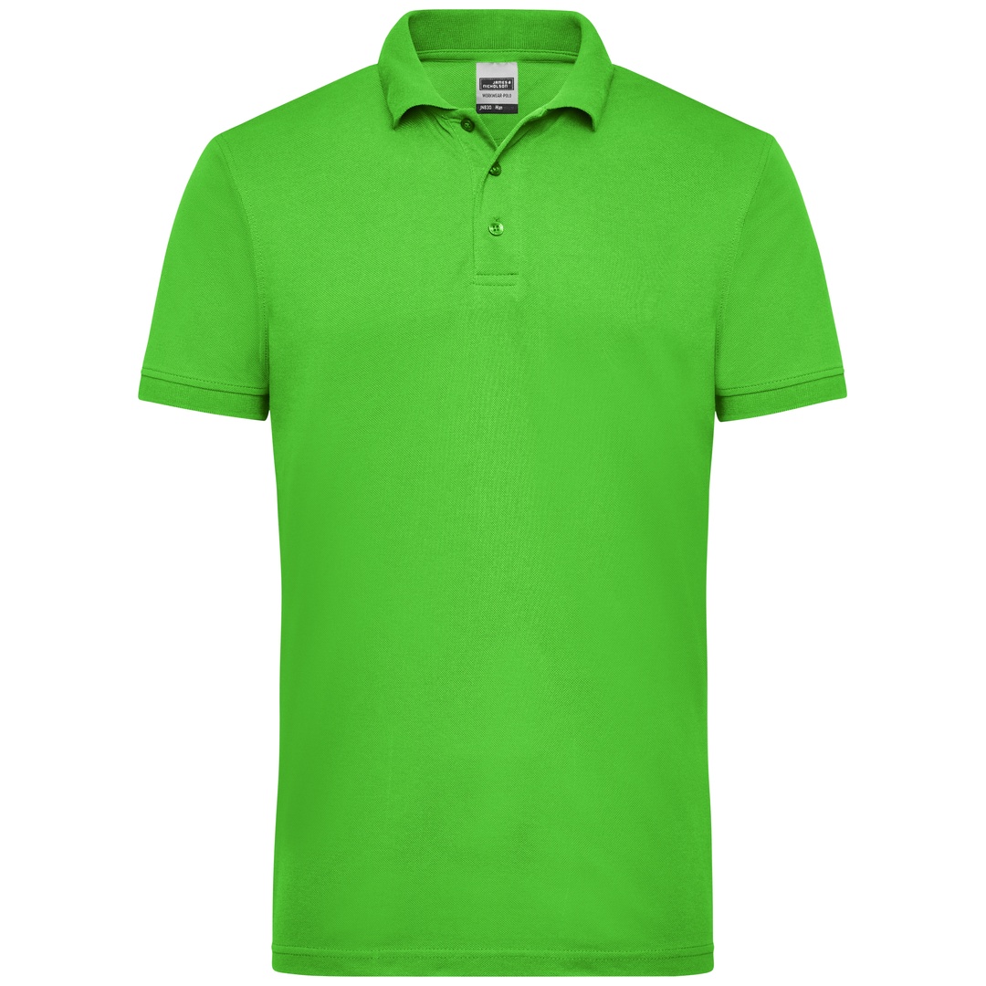 James & Nicholson Poloshirt Herren JN830 Gr. M lime-green