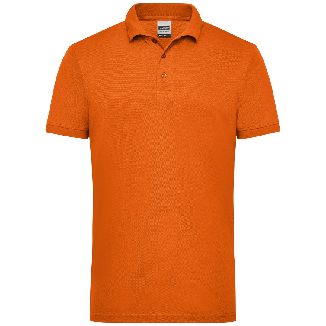 James & Nicholson Poloshirt Herren JN830 Gr. M orange