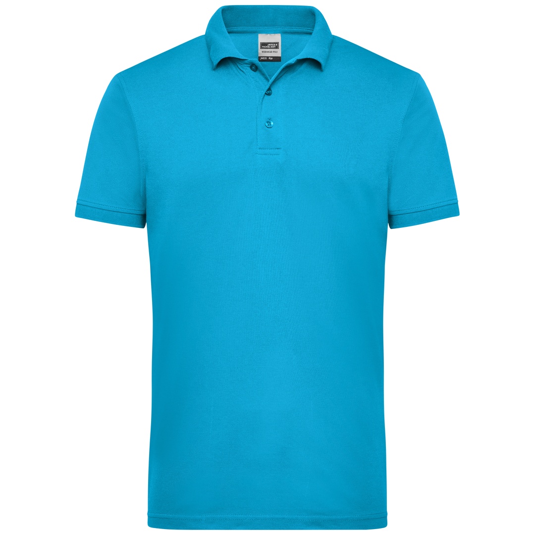 James & Nicholson Poloshirt Herren JN830 Gr. M turquoise