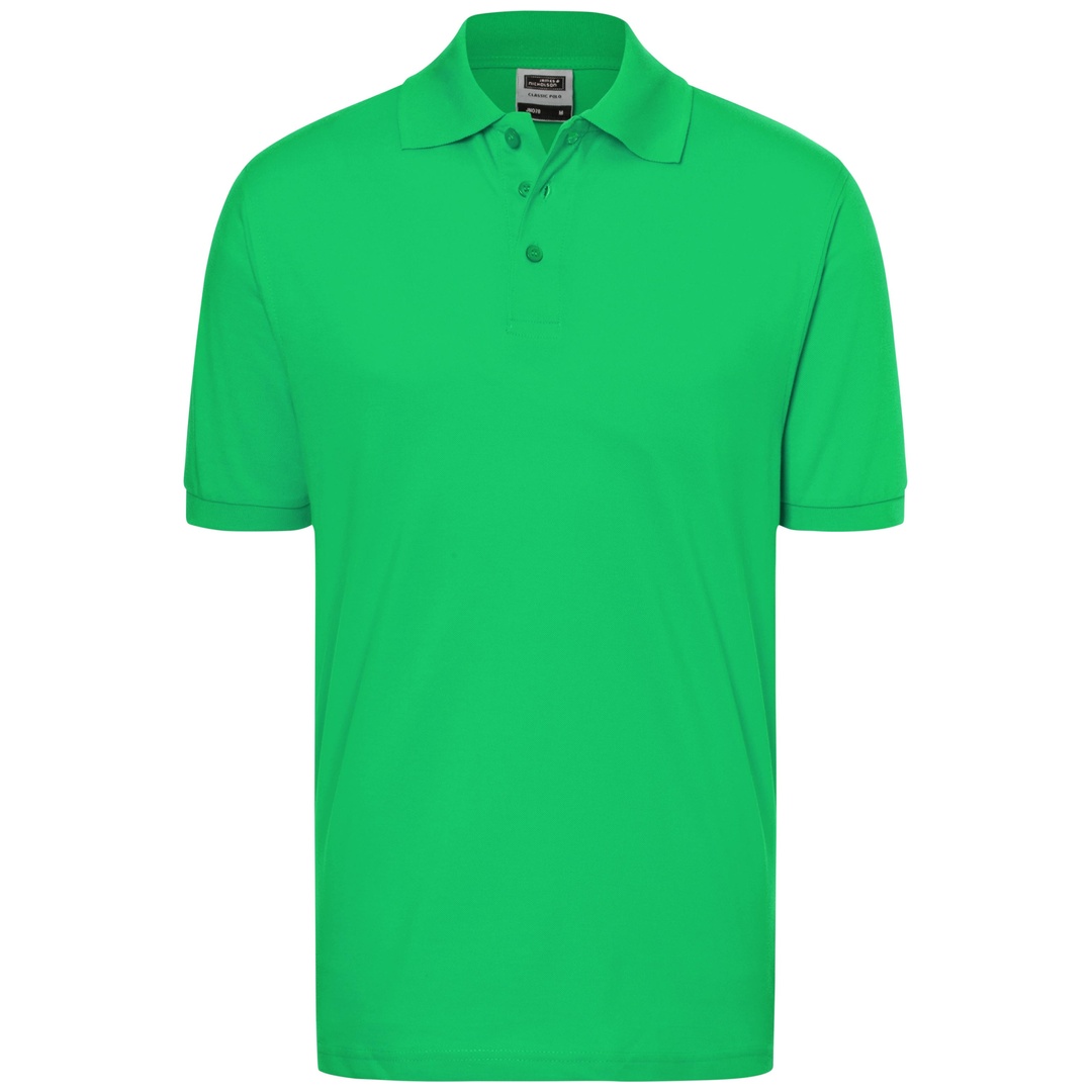 James & Nicholson Poloshirt Herren JN070 Gr. S fern-green