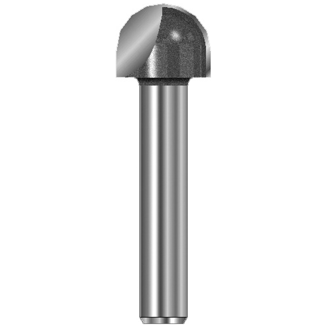 Projahn Hohlkehlfräser D 9,5 mm, L 41,3 mm, L2 9,5 mm