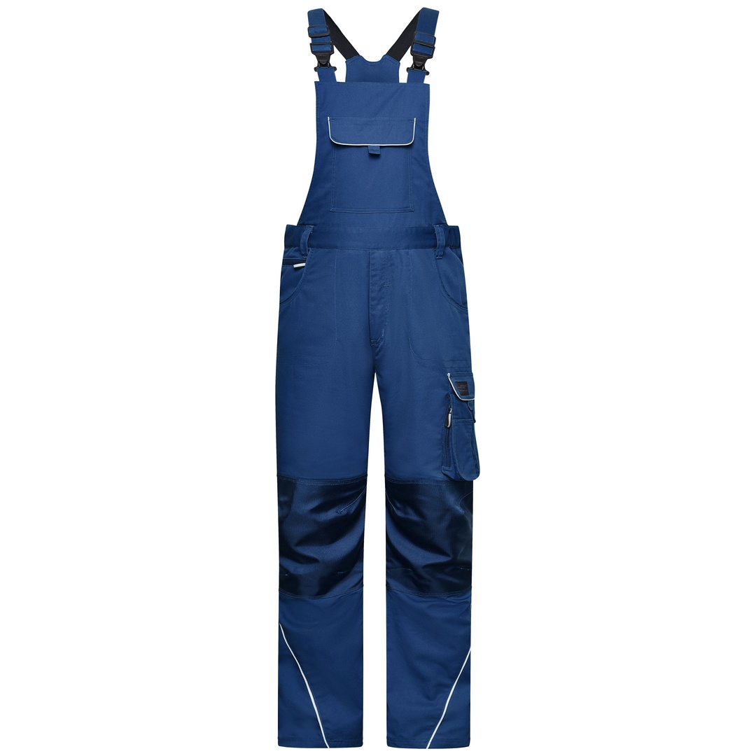 James & Nicholson funktionelle Latzhose JN879 Gr. 50 dark-royal