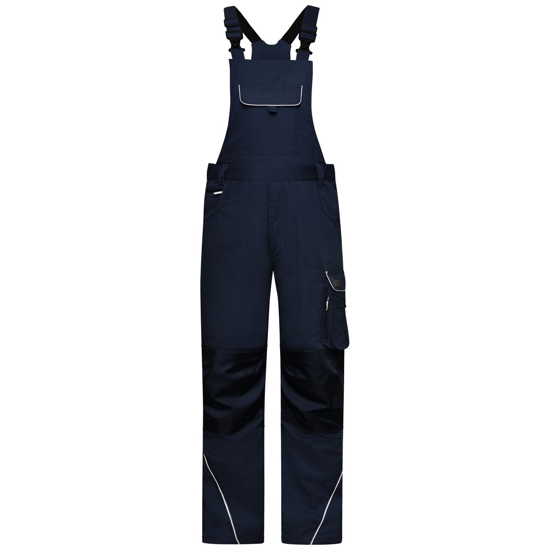 James & Nicholson funktionelle Latzhose JN879 Gr. 44 navy
