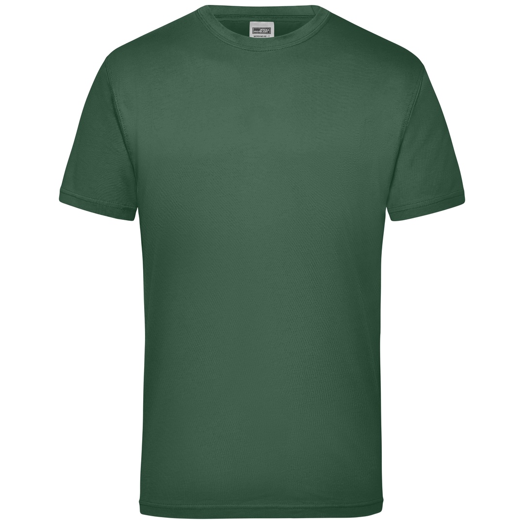 James & Nicholson Workwear T-Shirt Herren JN800 Gr. 2XL dark-green