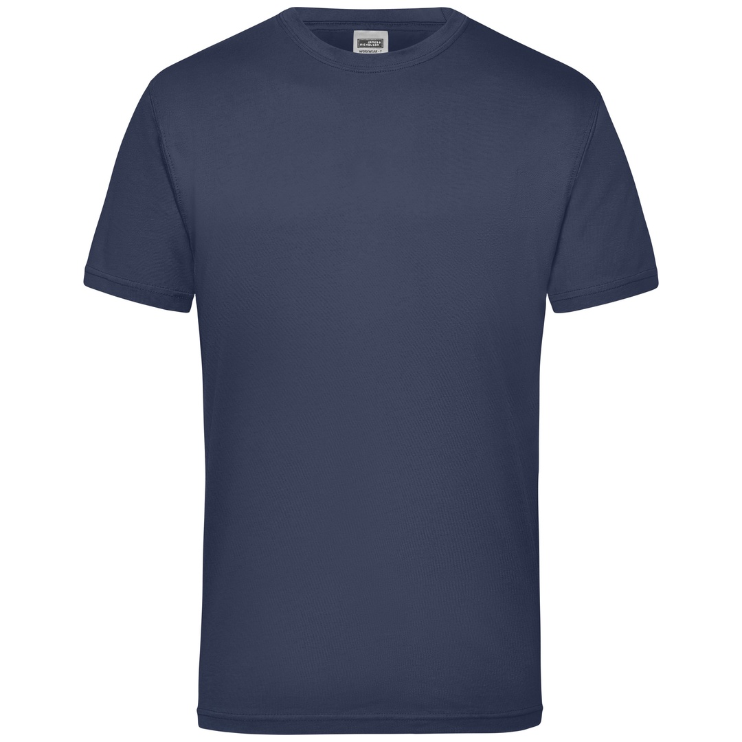 James & Nicholson Workwear T-Shirt Herren JN800 Gr. S navy