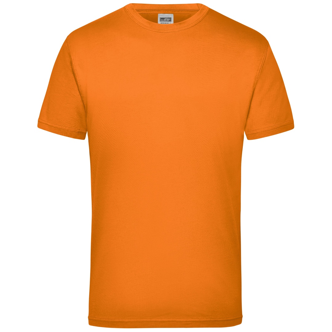 James & Nicholson Workwear T-Shirt Herren JN800 Gr. 3XL orange