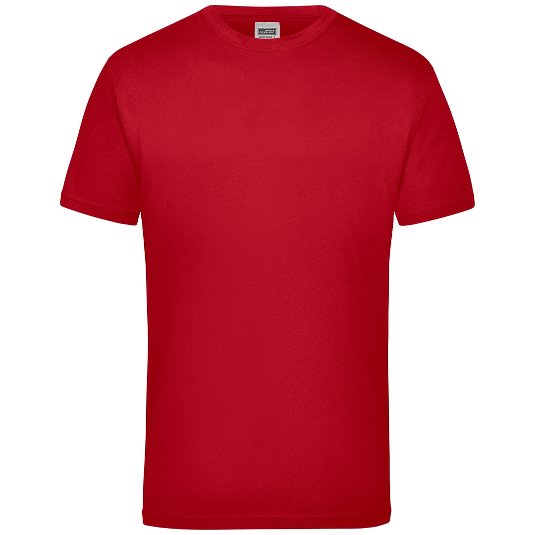 James & Nicholson Workwear T-Shirt Herren JN800 Gr. 2XL red