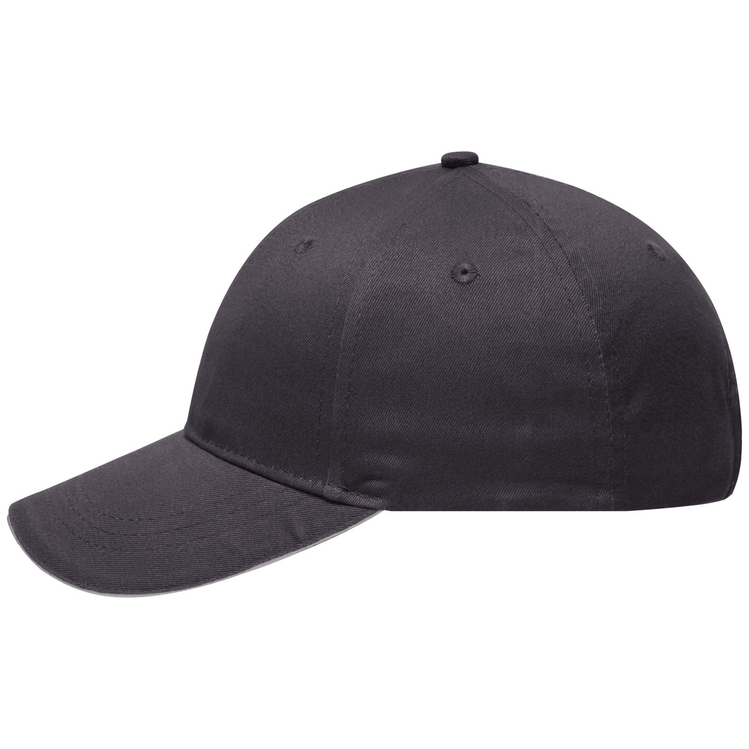 myrtle beach Kappe 6 Panel MB6212 Einheitsgröße carbon/light-grey