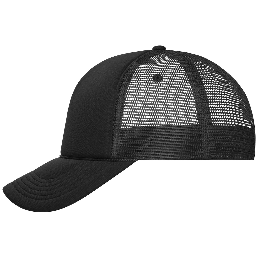myrtle beach 5 Panel Retro Kappe MB6550 Einheitsgröße black/black