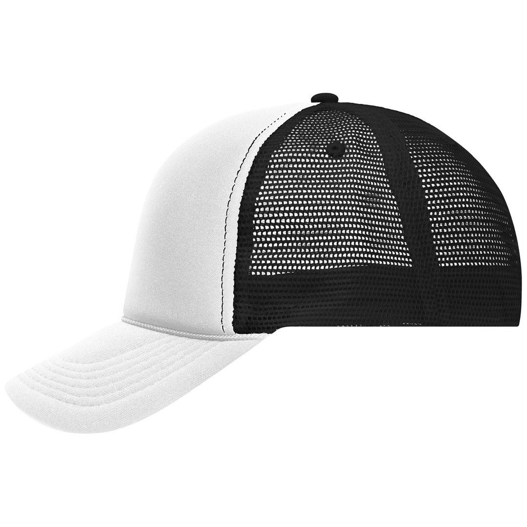 myrtle beach 5 Panel Retro Kappe MB6550 Einheitsgröße white/black