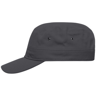 myrtle beach Trendiges Cap im Military-Stil aus robustem Baumwollcanvas MB095 Gr. one size anthracite